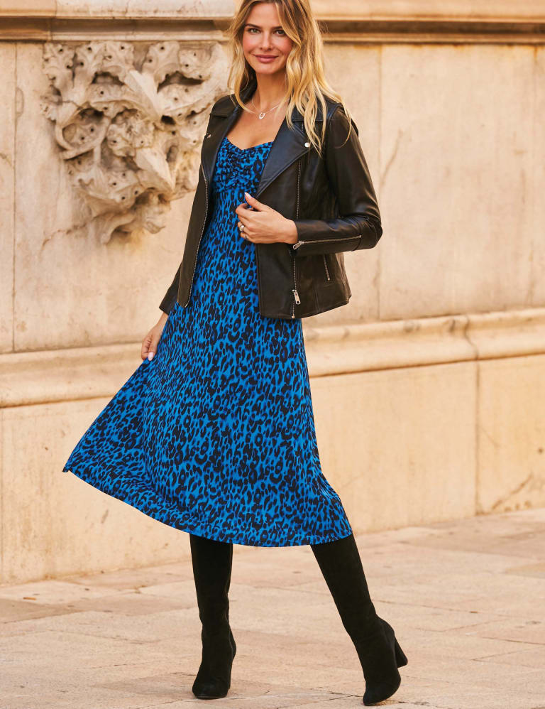 Marks and spencer black knee high boots online