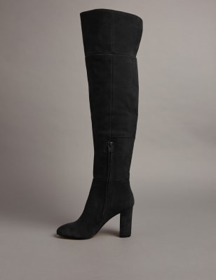 Marks and spencer clearance black knee high boots