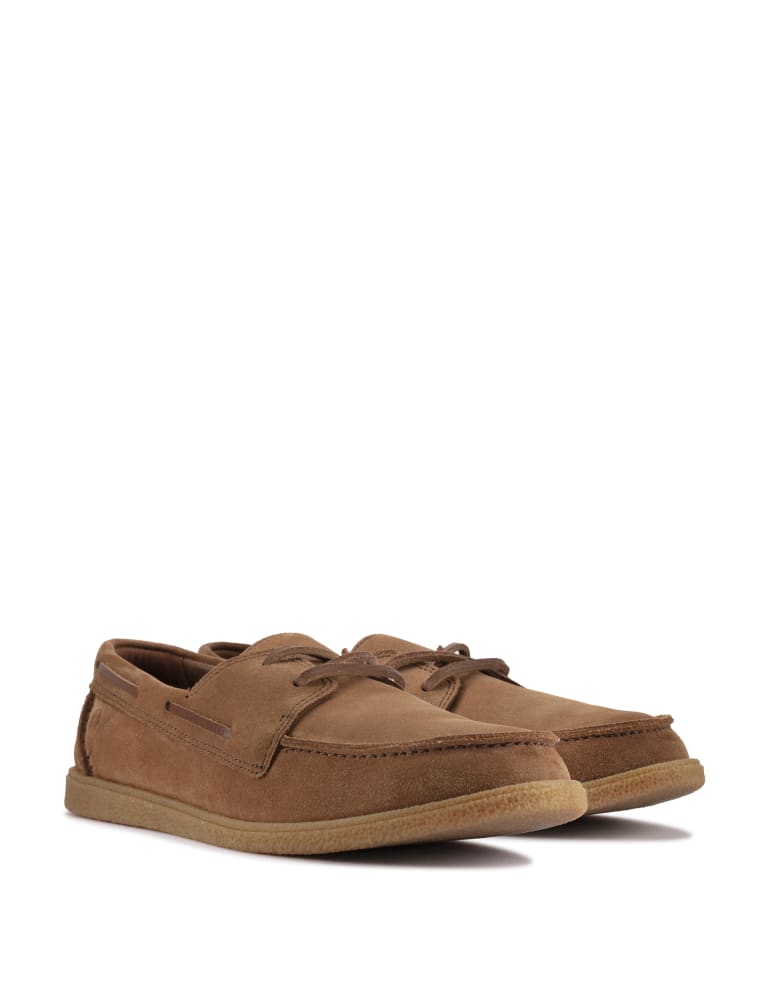Clarks suede boat shoes sales
