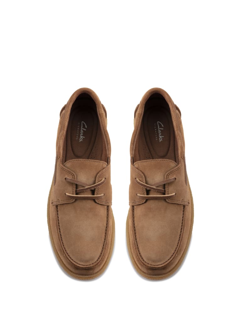Clarks suede boat shoes cheap