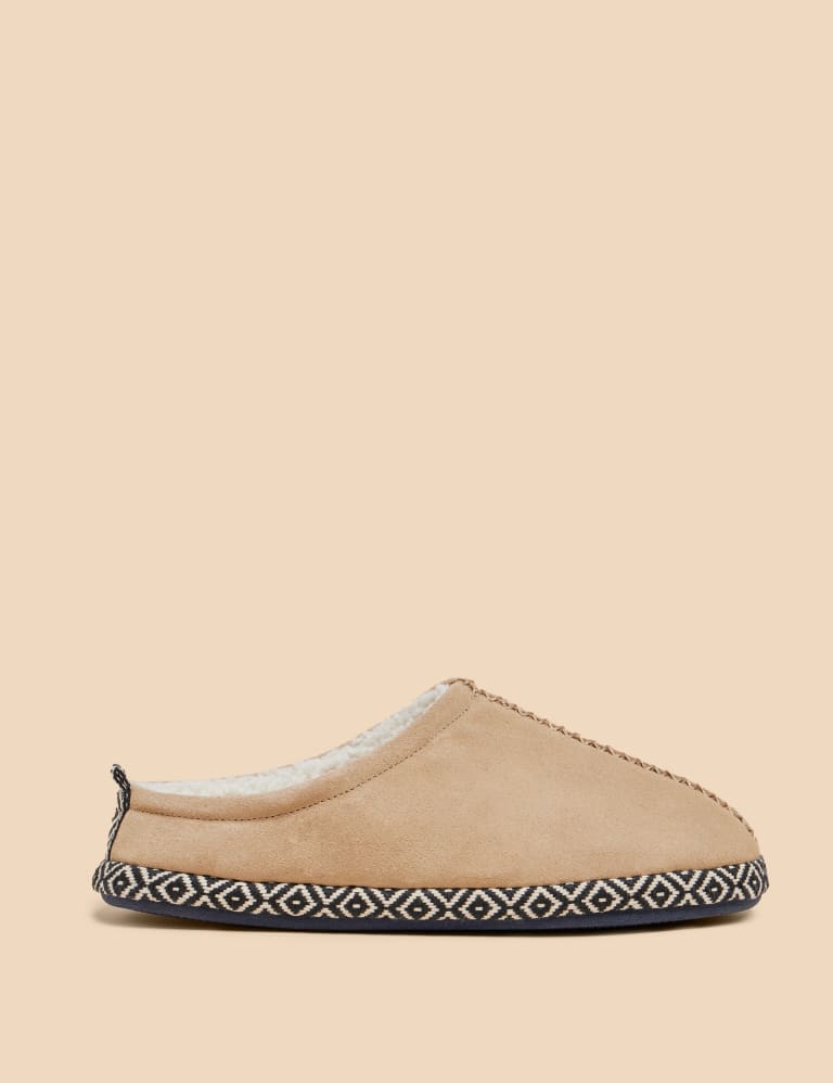 White online stuff slippers