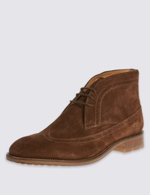 Brogue sales chukka boots