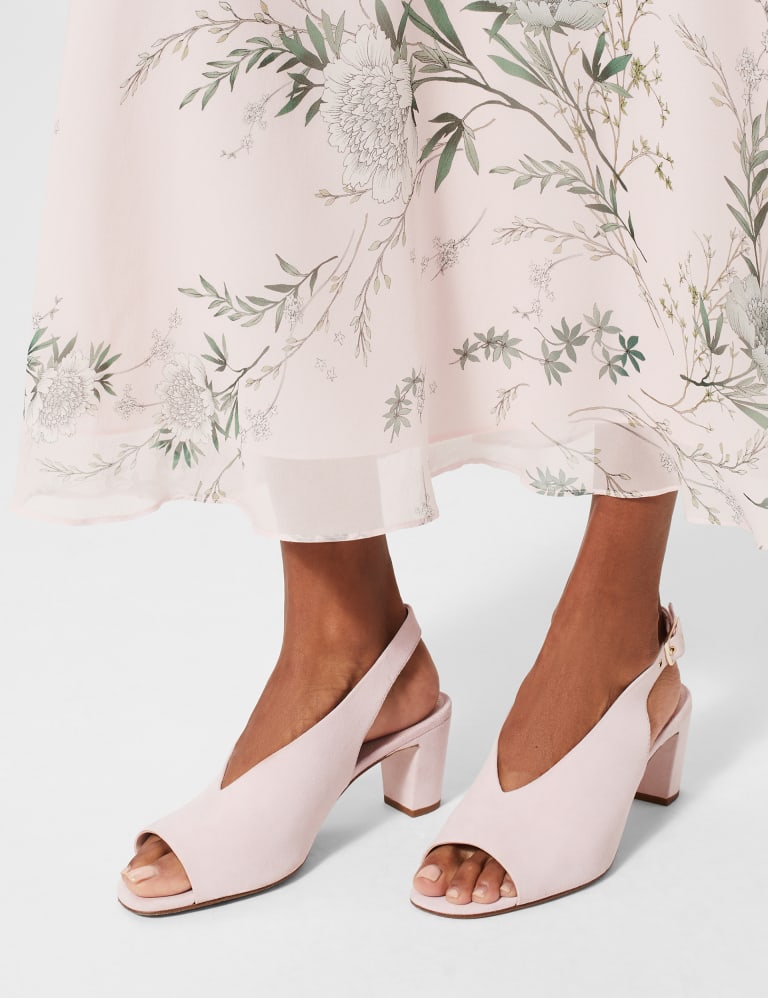 Slingback sandals block heel 2025
