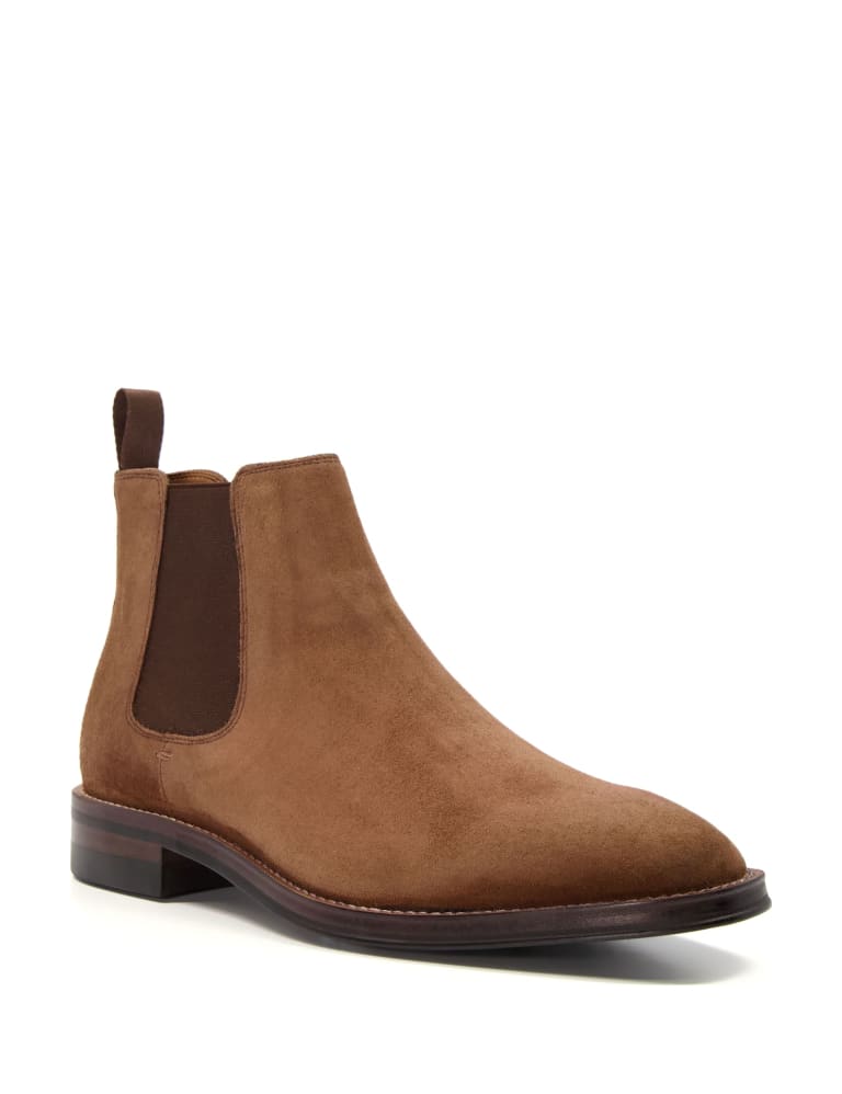 M&s mens suede chelsea boots discount