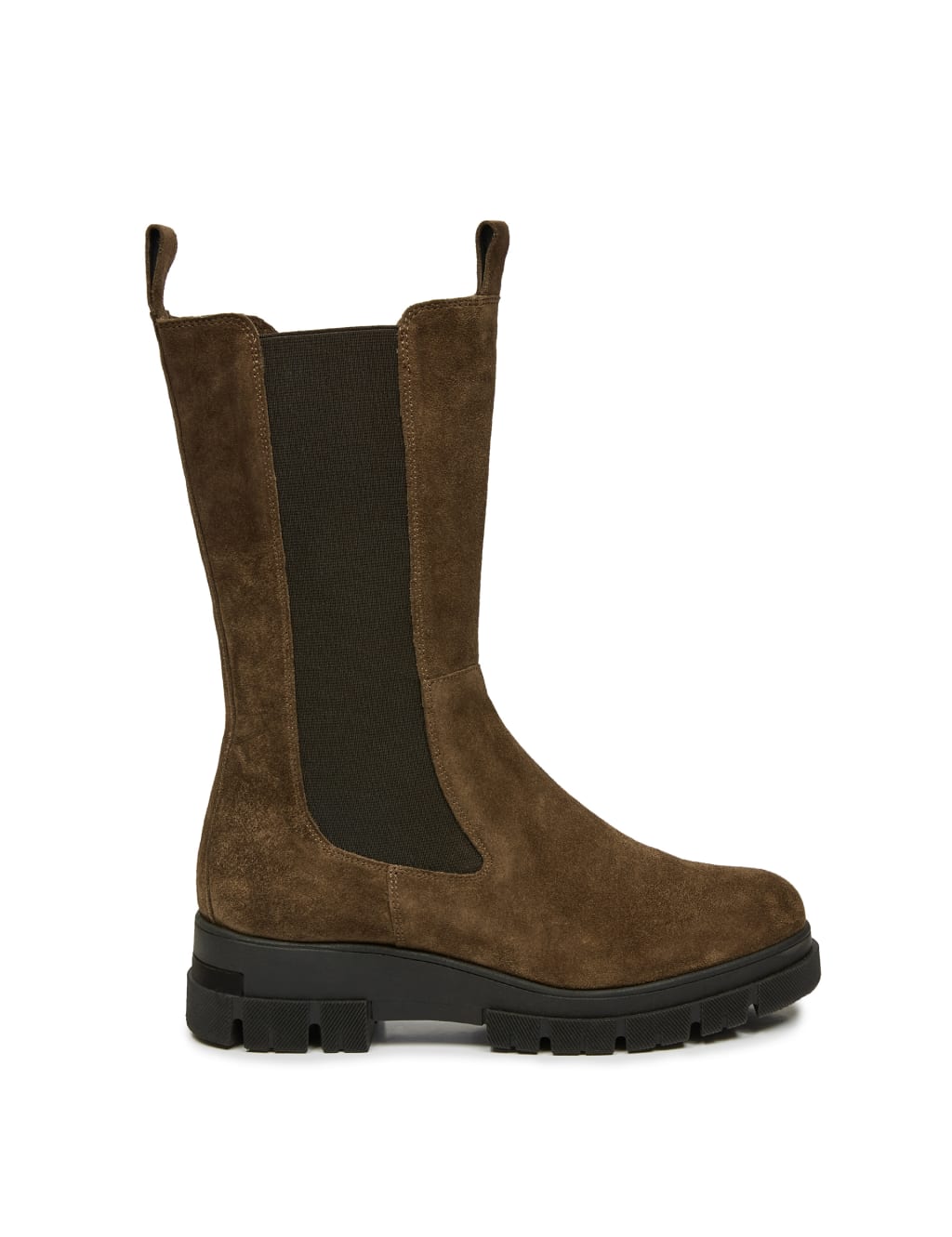 Chunky block heel chelsea boots new arrivals