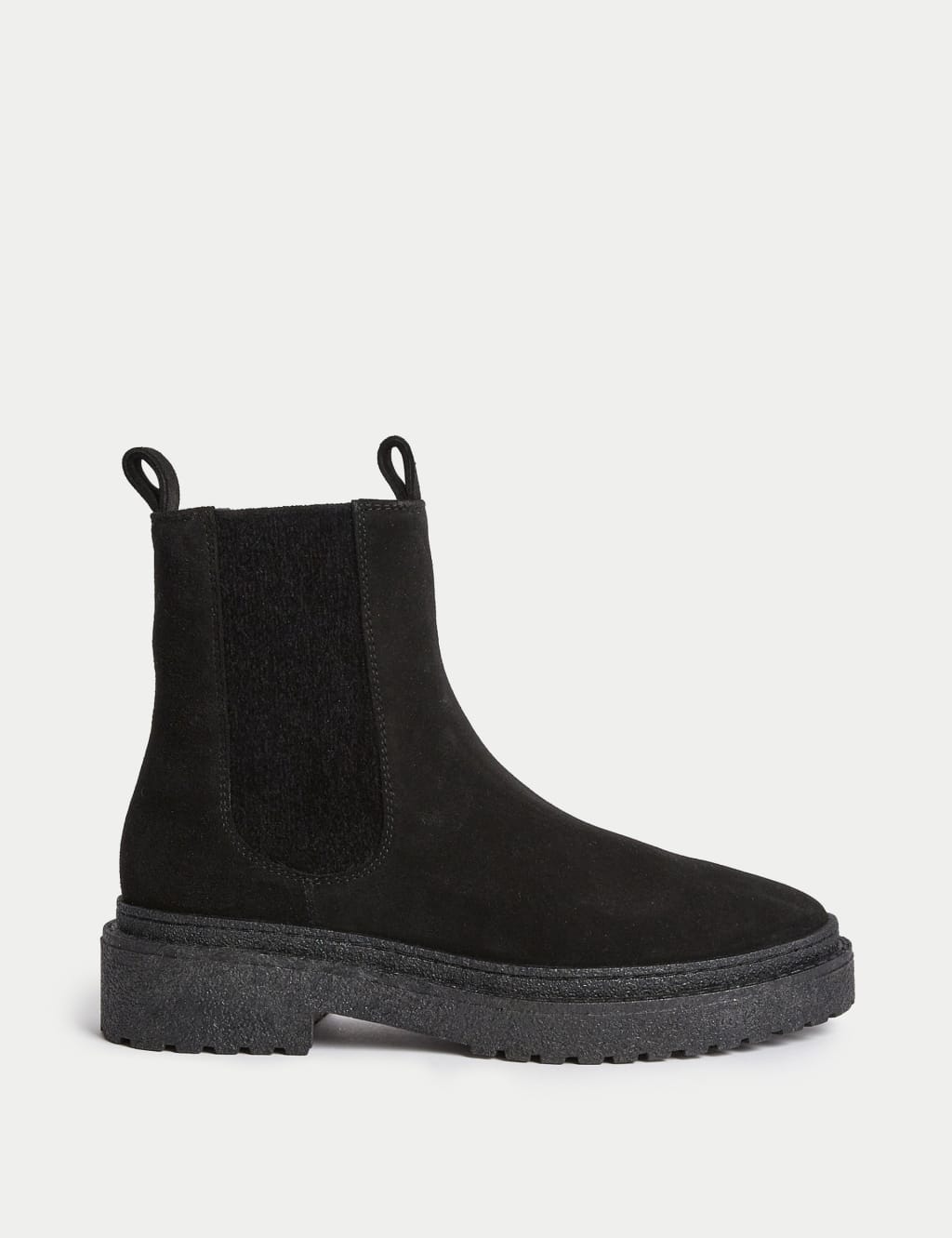 Flat suede sale chelsea boots womens