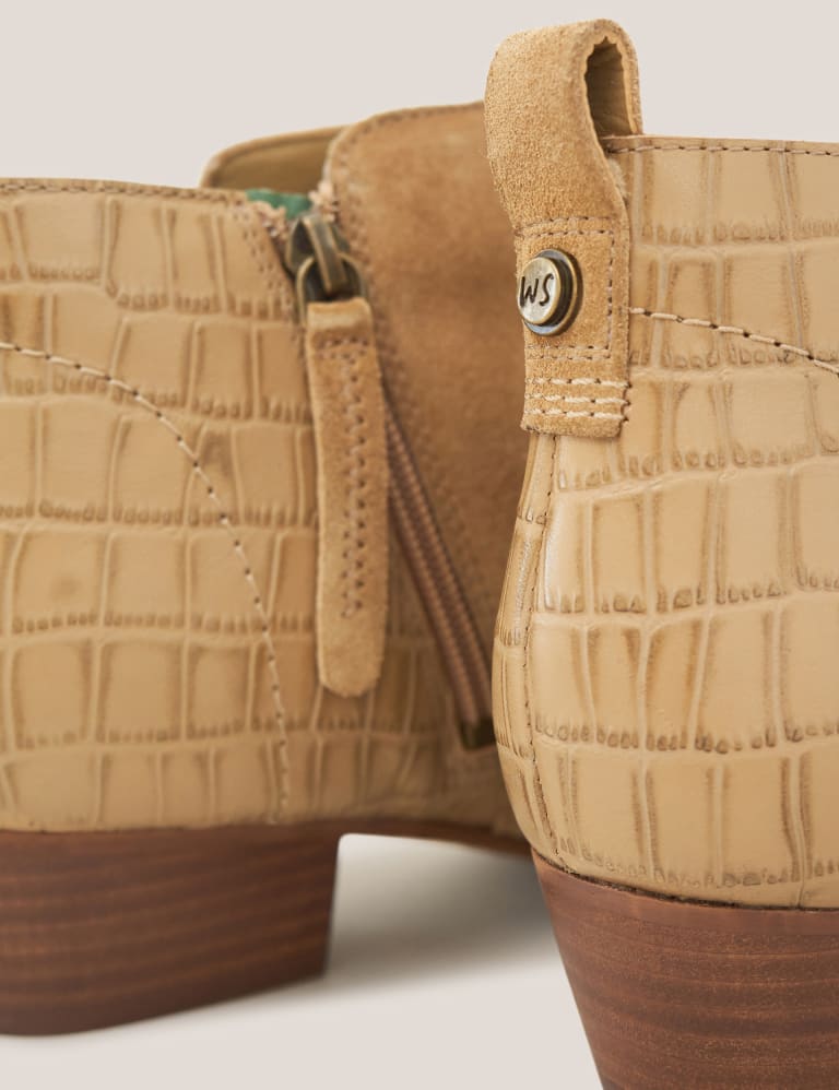 Skin sale ankle boots