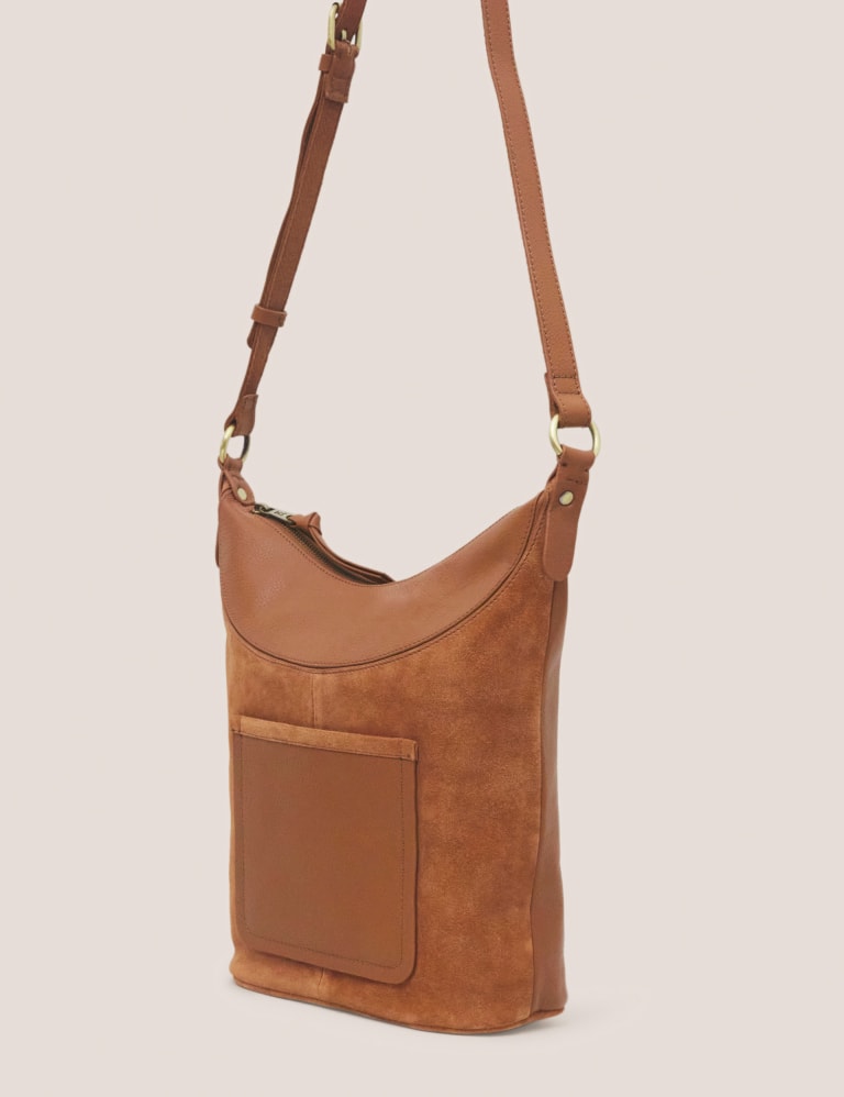 Suede crossbody hobo clearance bag