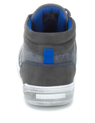 Suede Cupsole Trainers Image 2 of 5