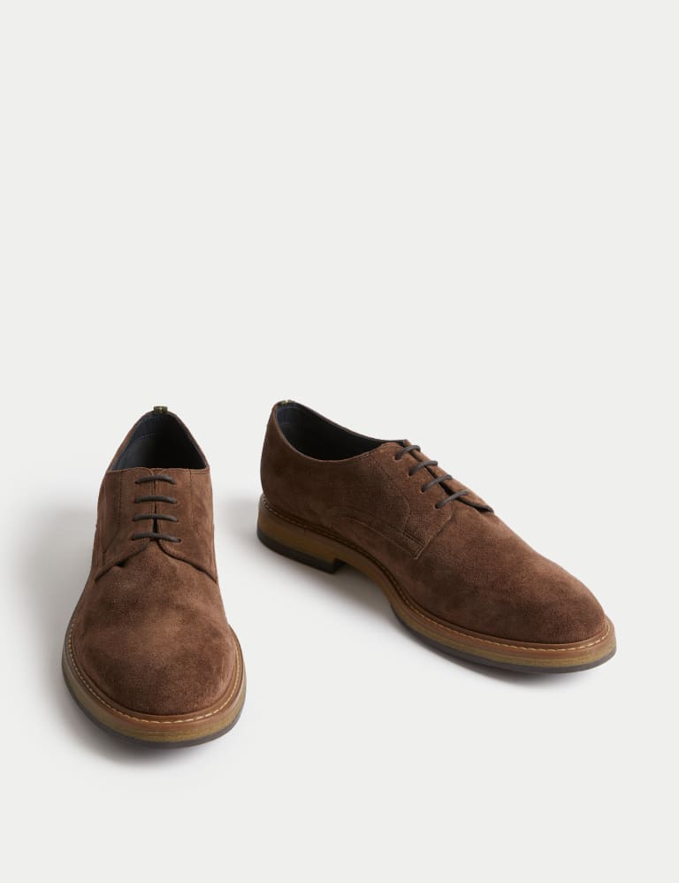 Suede Derby Shoes