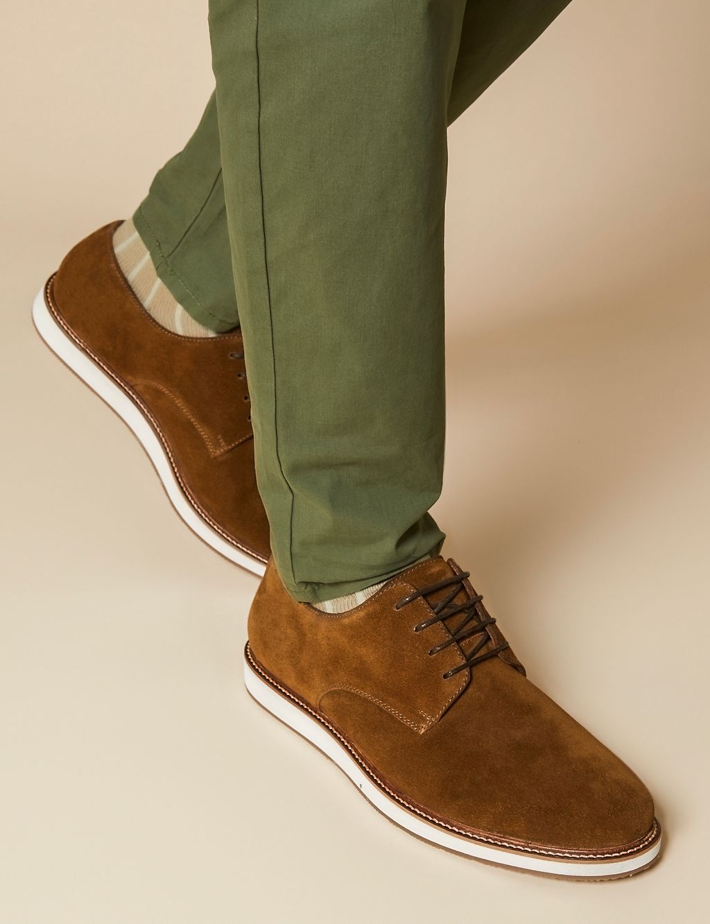 Suede Derby Shoes 2 of 7