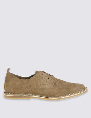Suede Desert Lace-up Shoes Image 2 of 5