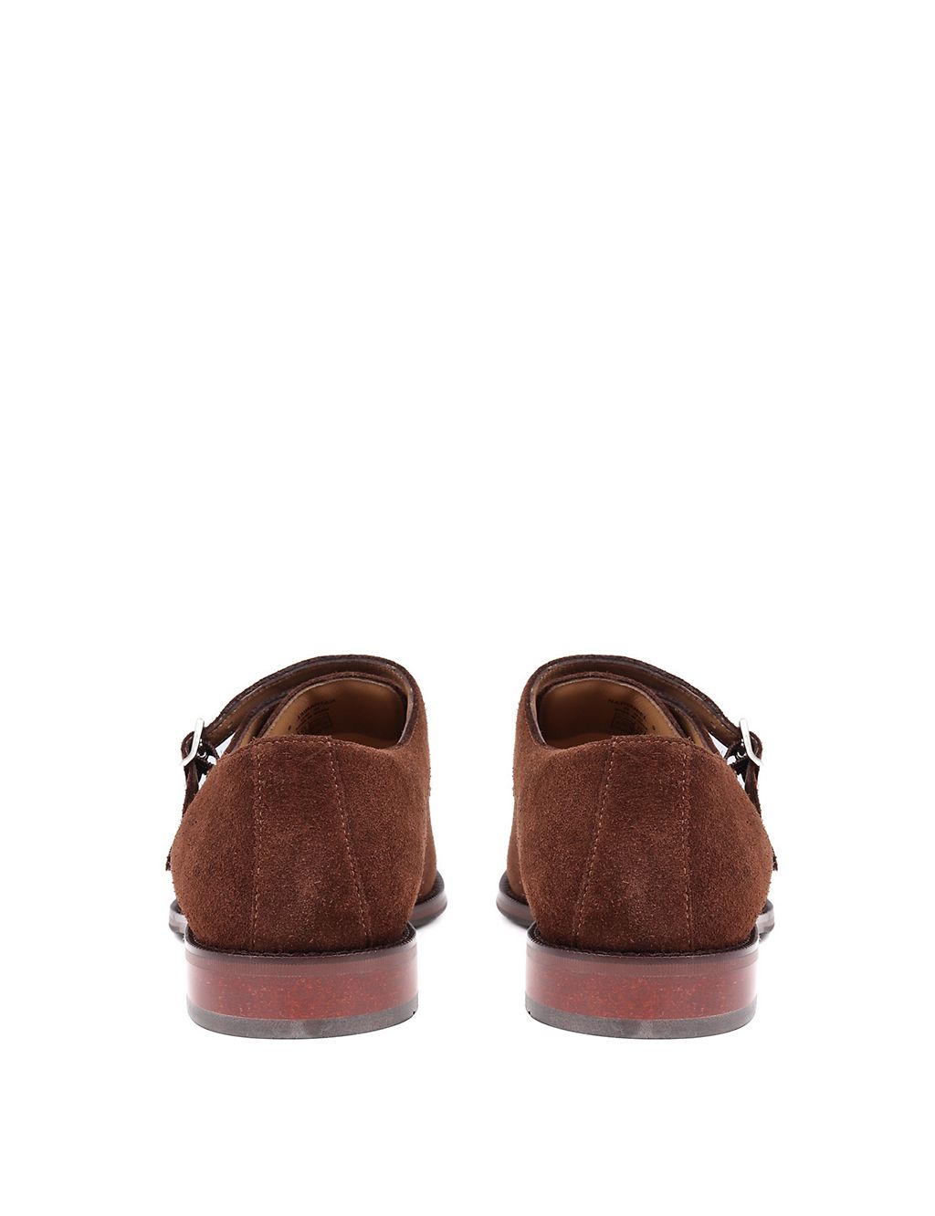Suede Double Monk Strap Shoes 4 of 7