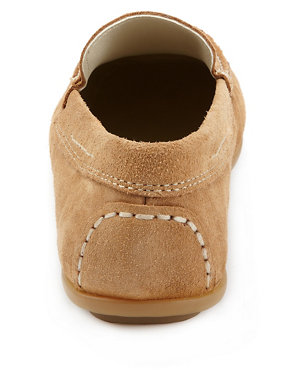 Suede Driving Shoes (Older Boys) Image 2 of 5