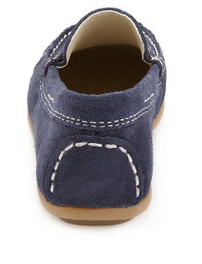 Suede Driving Shoes (Younger Boys) Image 2 of 5