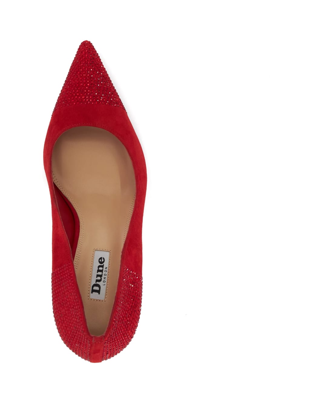 Dune suede court shoes clearance