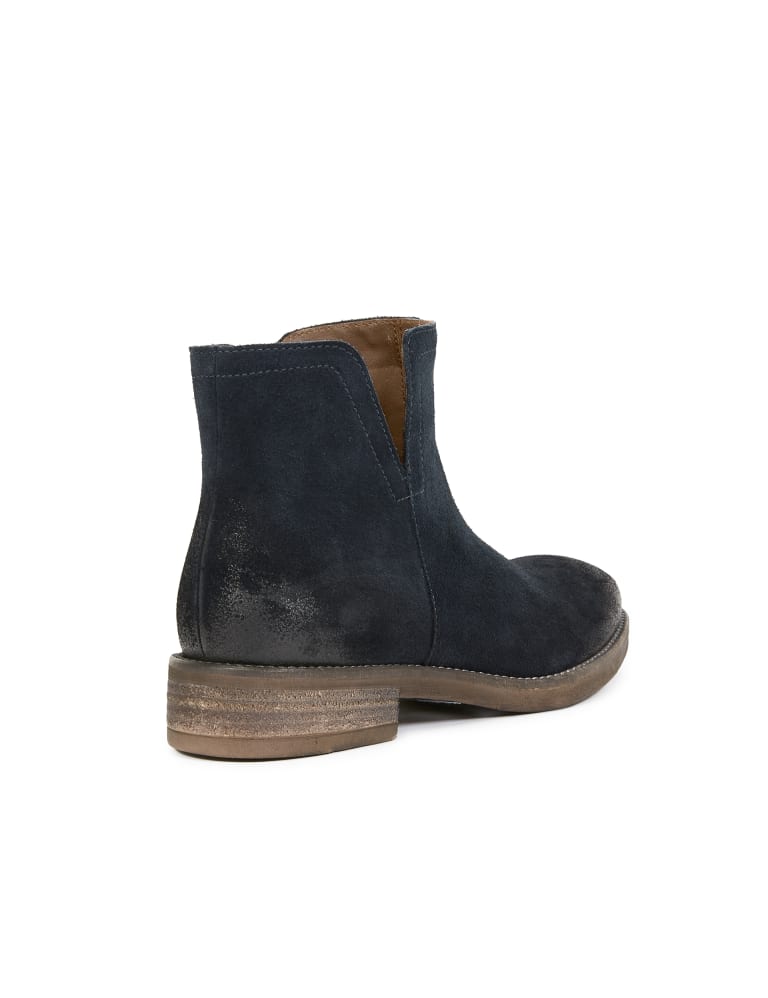 Suede Flat Ankle Boots 5 of 6