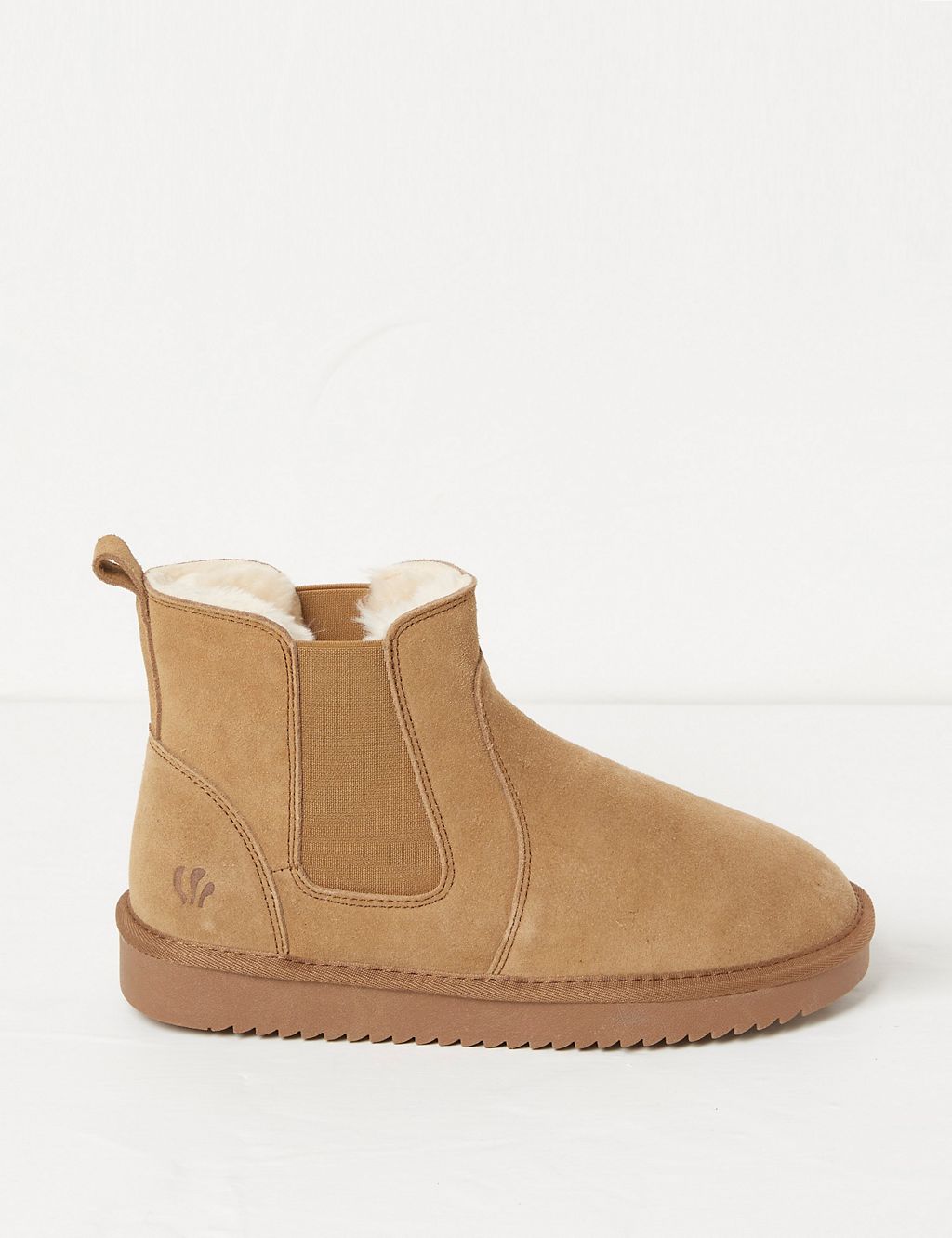 Suede Flat Chelsea Boots 3 of 3