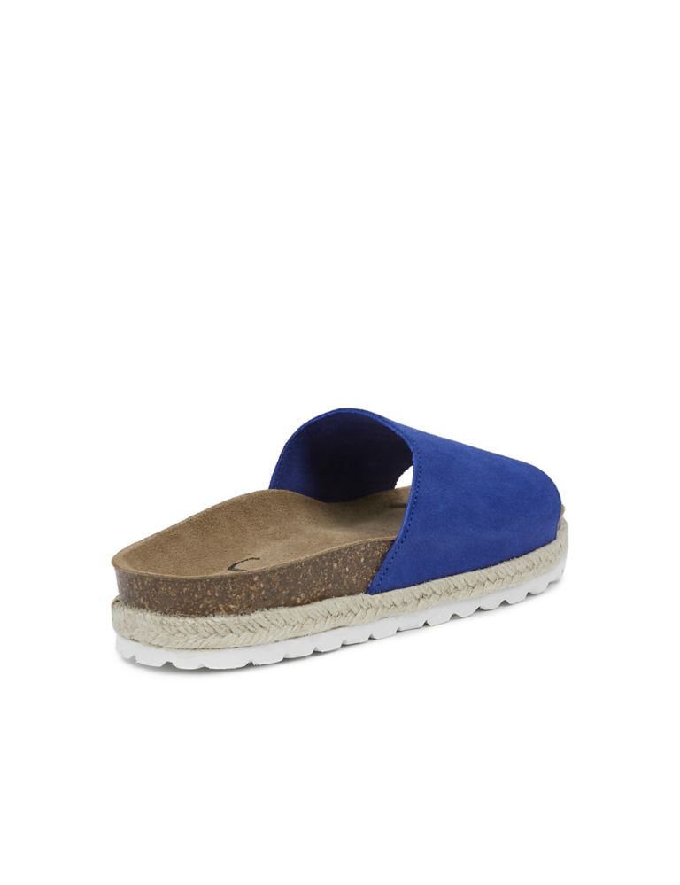 Suede Flat Mules 5 of 7