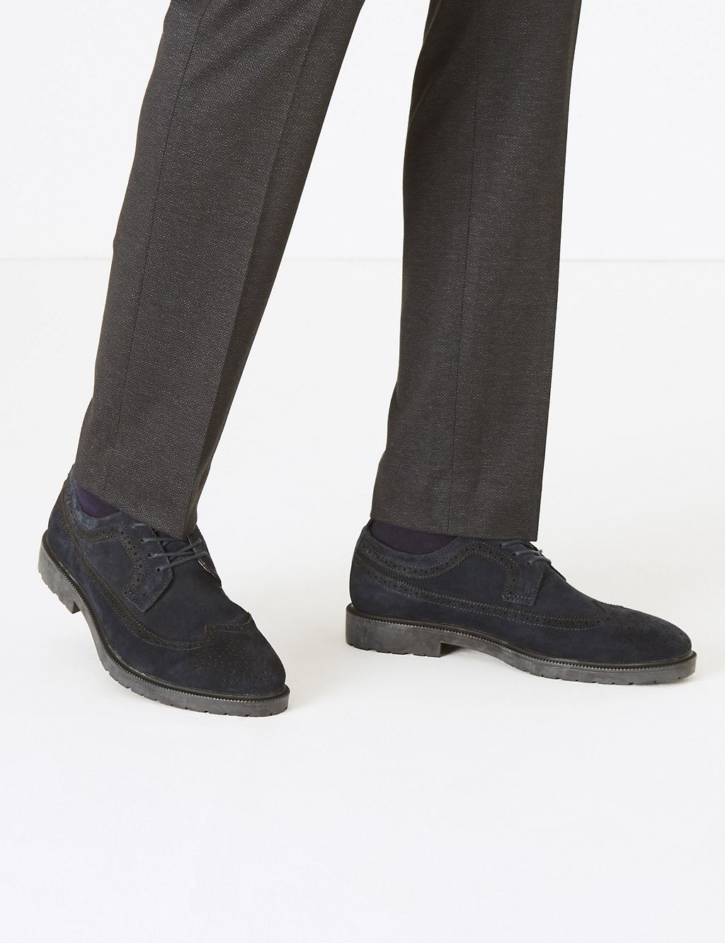 Suede Heavyweight Brogues 3 of 5