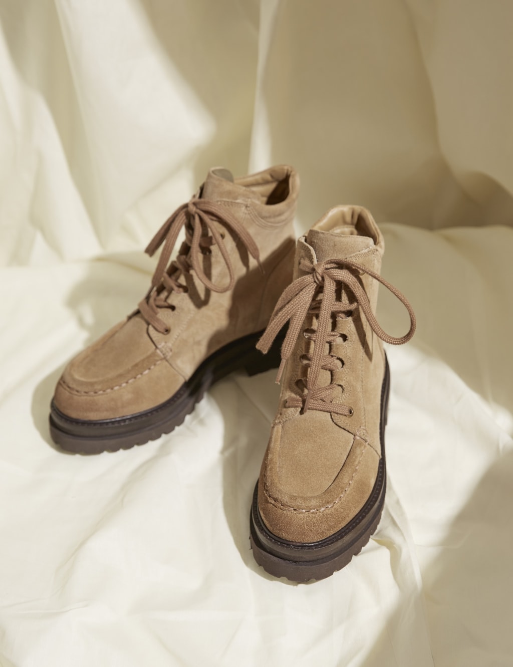 suede hiker boots