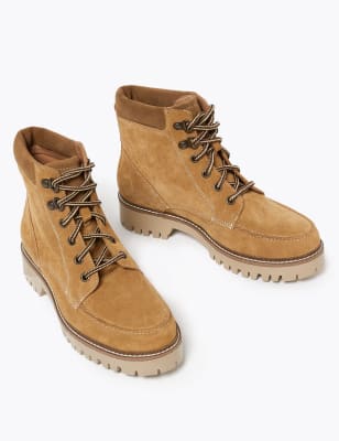 Suede store walking boots