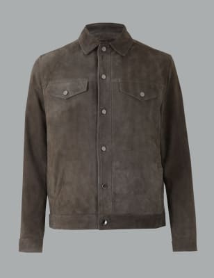 Marks and clearance spencer suede jacket