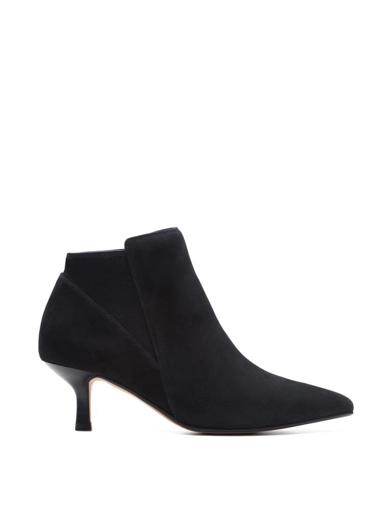 Kitten heel suede boots on sale