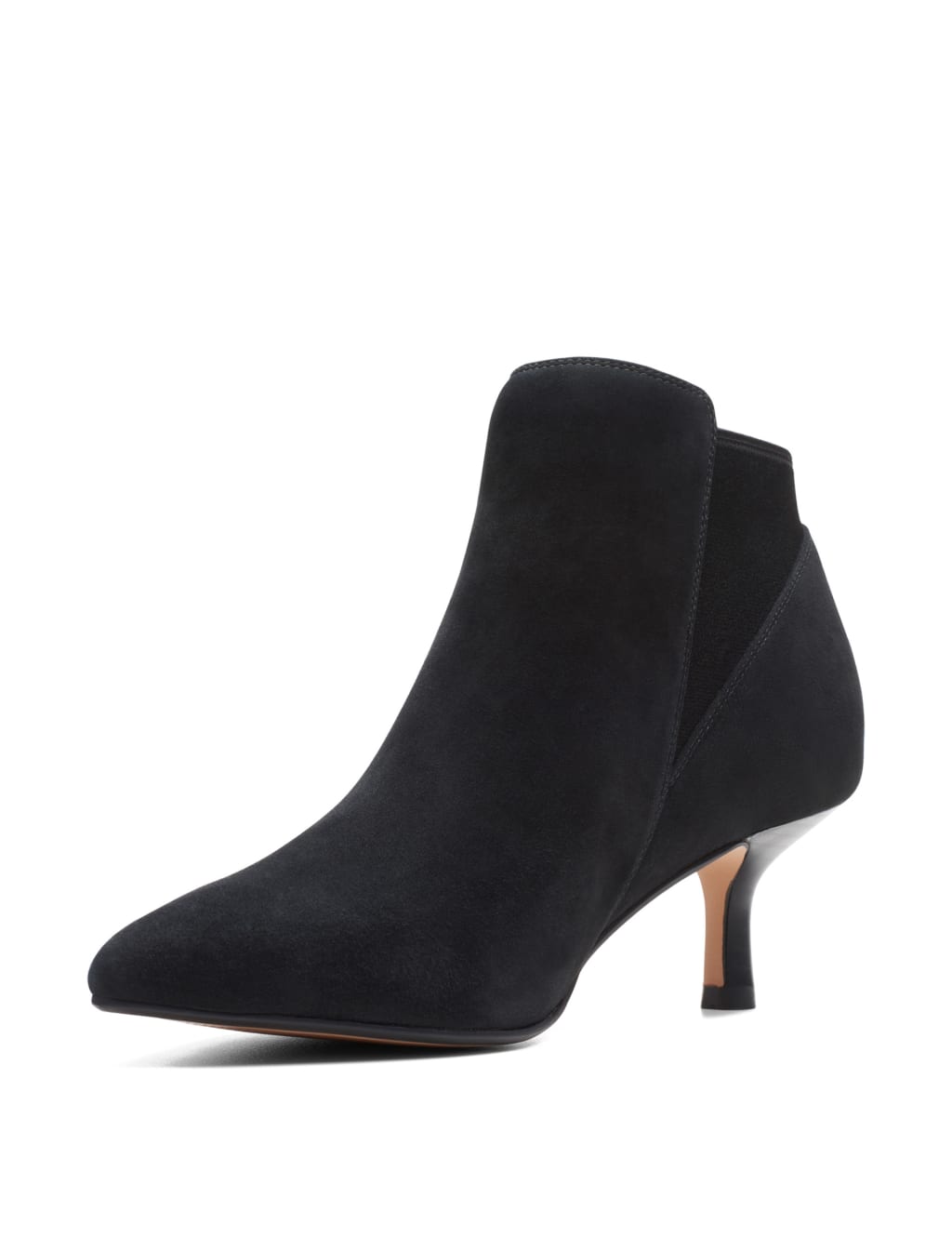 Clarks kitten top heel ankle boots