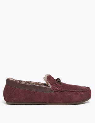 marks and spencer moccasin slippers