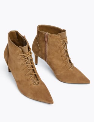 m&s suede ankle boots