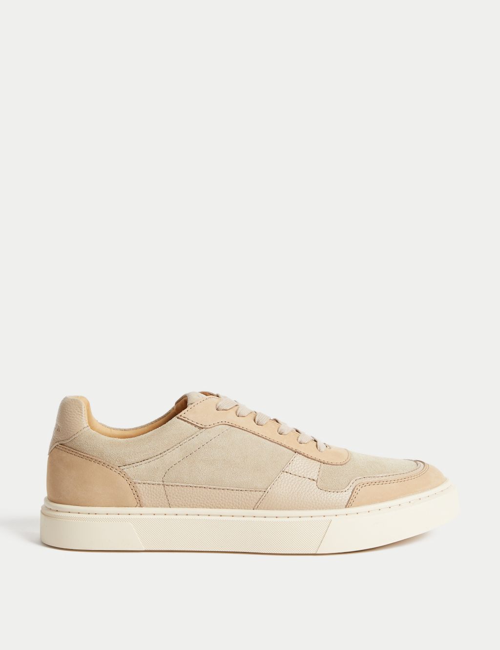 Suede Lace Up Trainers with Freshfeet™ 4 of 5
