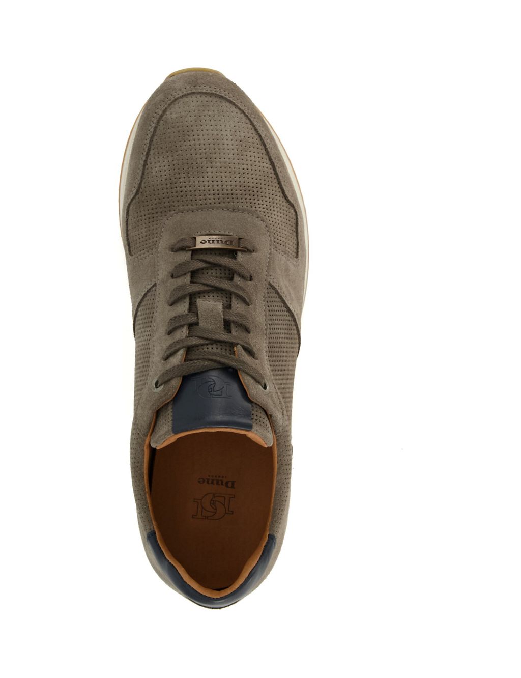 Suede Lace Up Trainers 5 of 6