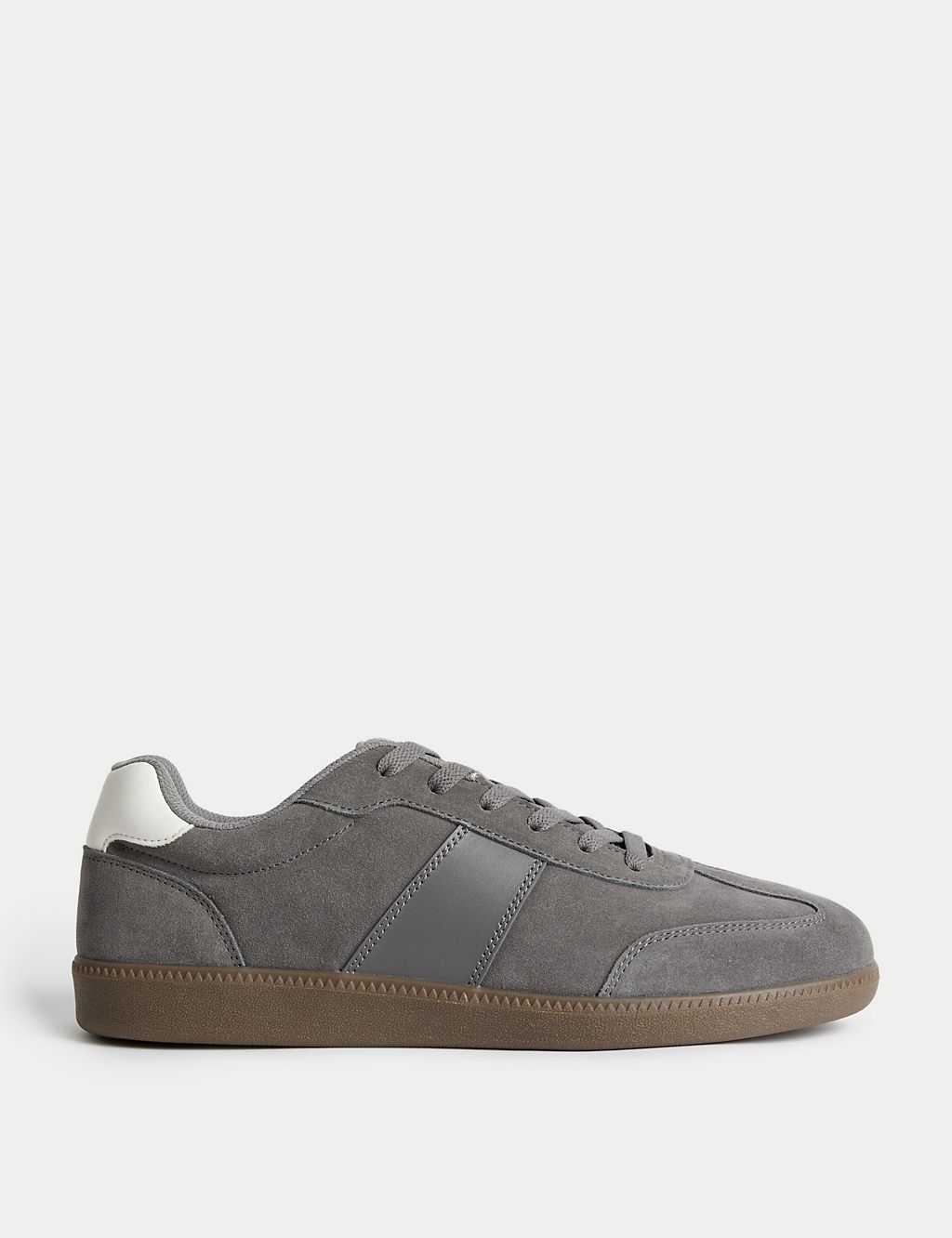 Suede Lace Up Trainers | HERITAGE | M&S