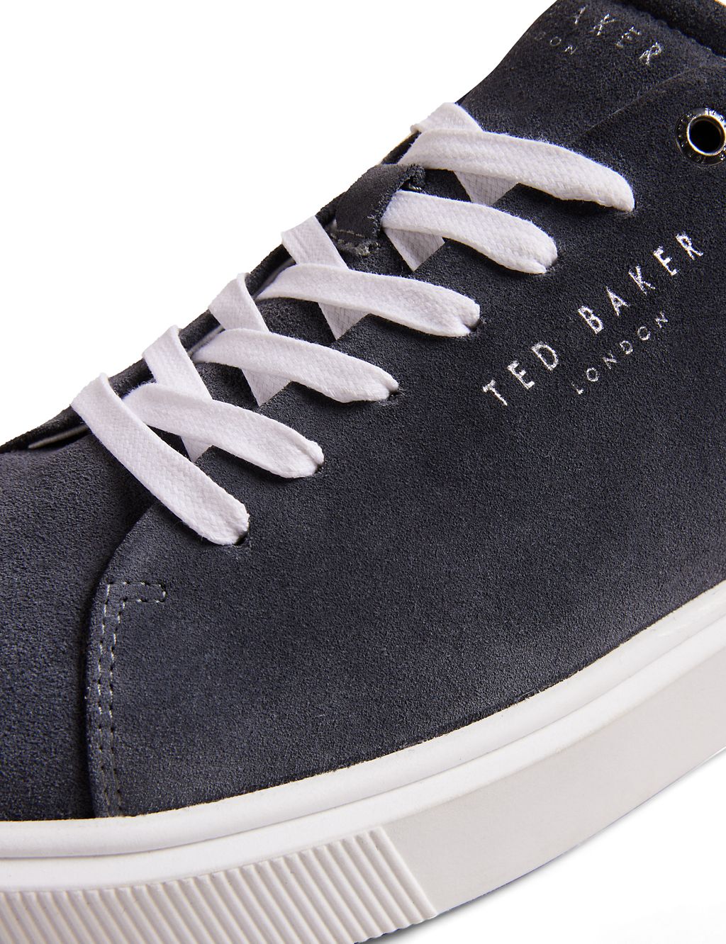 Suede Lace Up Trainers 2 of 3