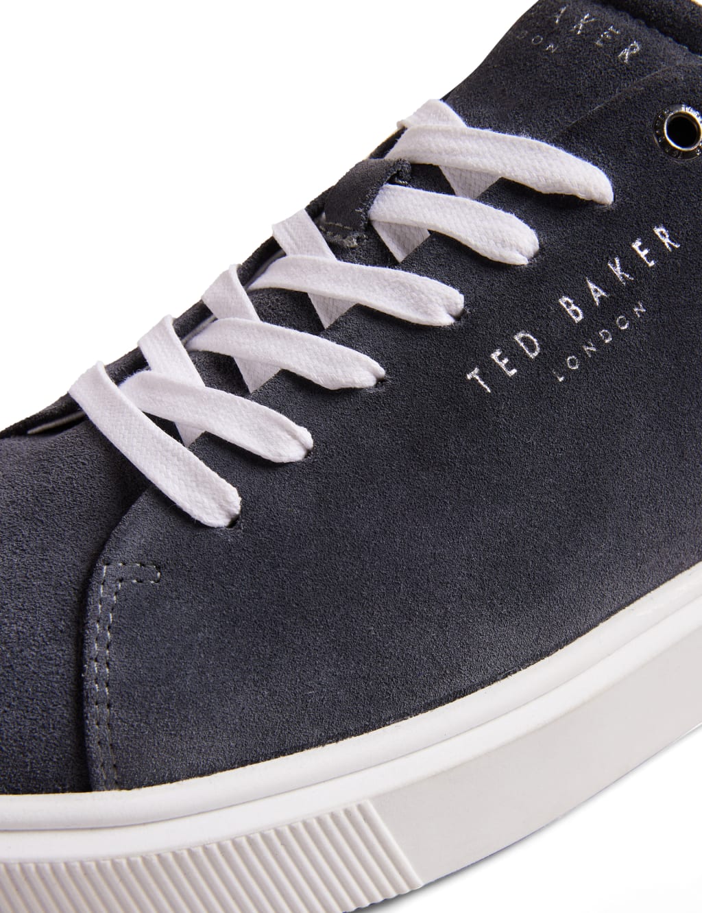 Ted baker sporty strap detail blush suede trainers deals