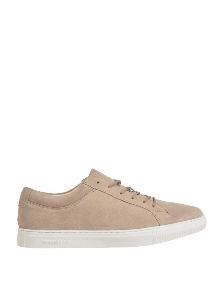 Suede Lace Up Trainers 1 of 4