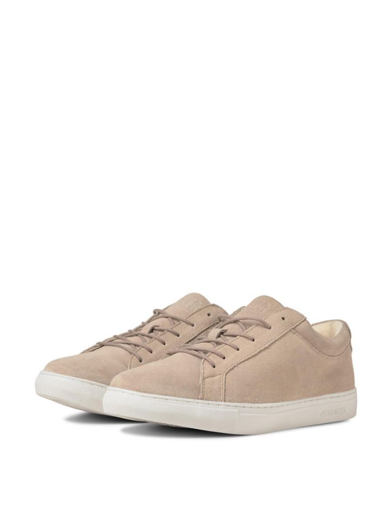Suede Lace Up Trainers 2 of 4