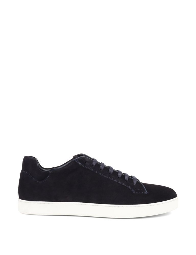Suede Lace Up Trainers 3 of 7
