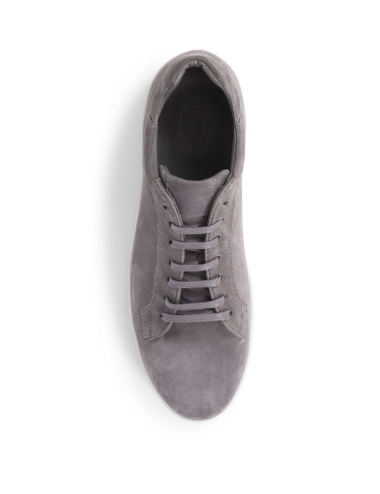 Suede Lace Up Trainers 5 of 7