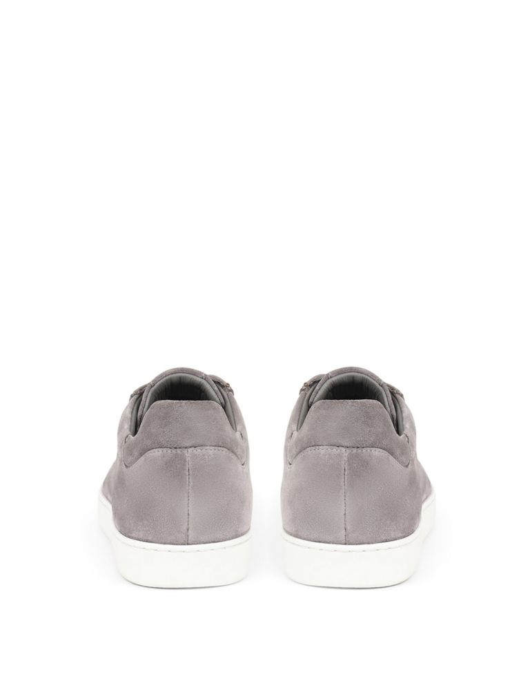 Suede Lace Up Trainers 6 of 7