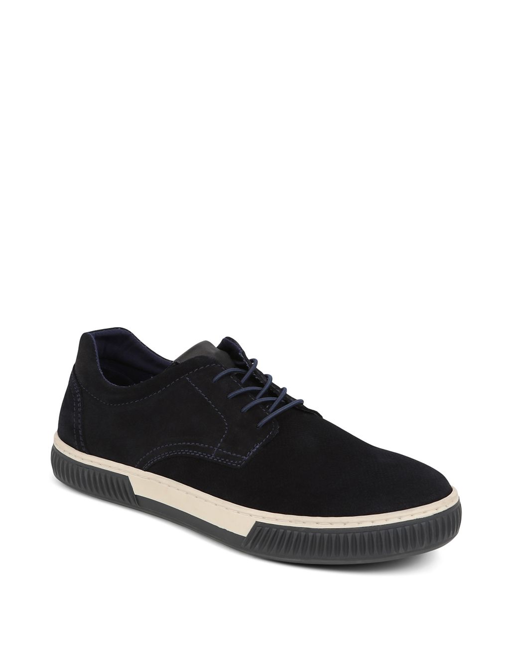 Suede Lace Up Trainers 6 of 7