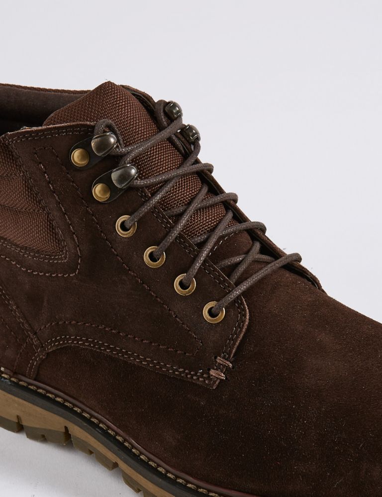 Suede Lace-up Boots 6 of 6