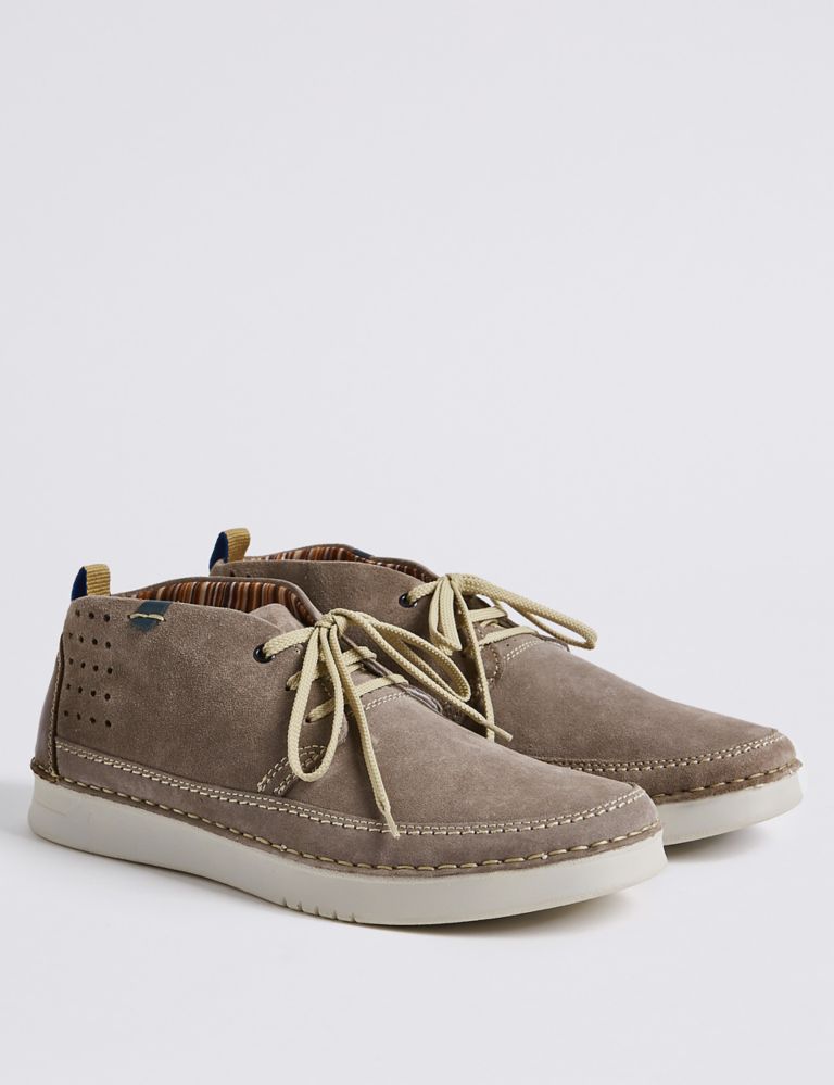 Suede Lace-up Chukka Boots with Airflex™ 3 of 6