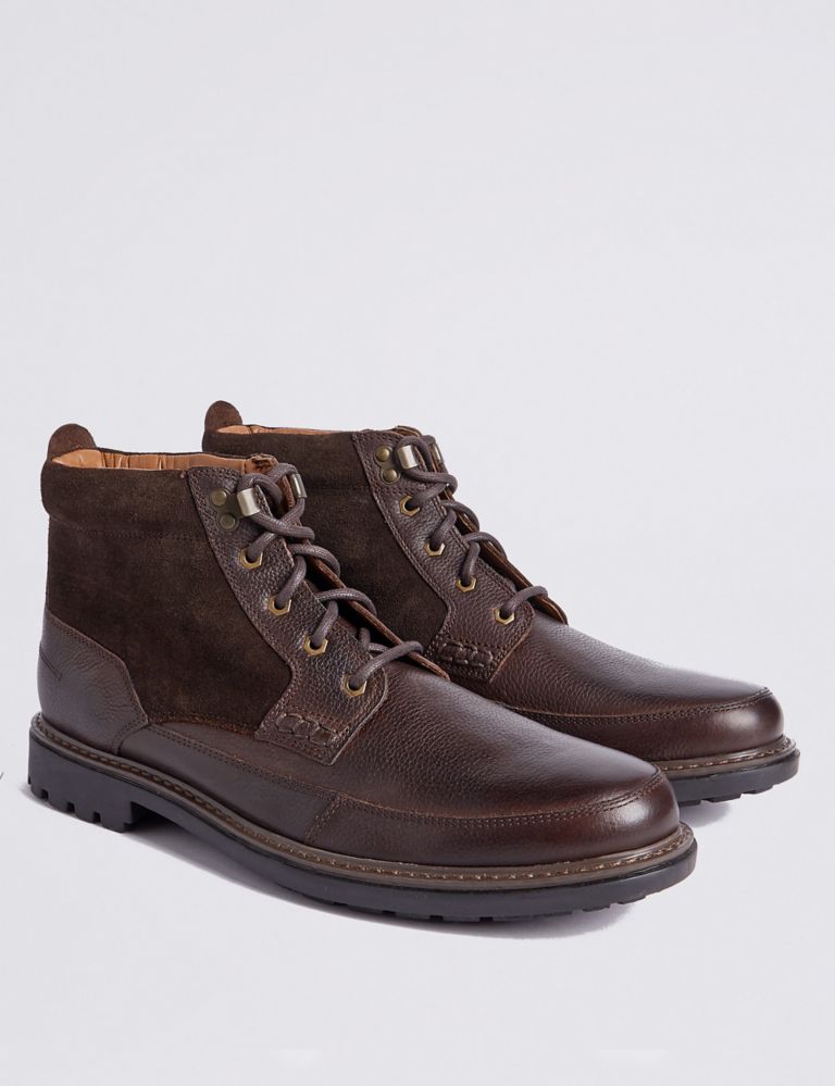 Suede Lace-up Chukka Boots 3 of 6