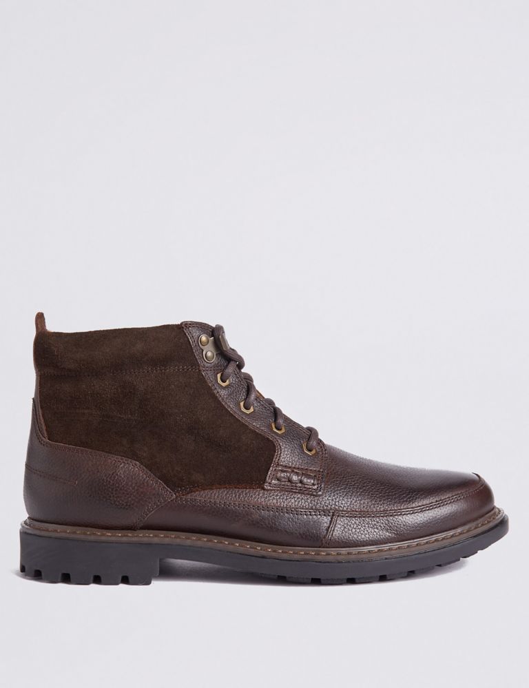 Suede Lace-up Chukka Boots 2 of 6