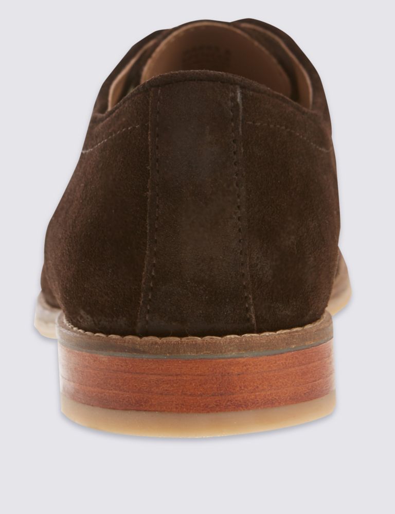 Suede Lace-up Derby Shoes 3 of 6