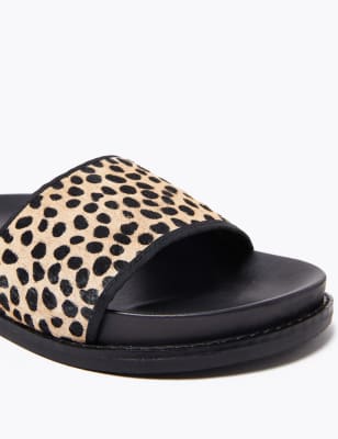 Womens leopard print sliders new arrivals