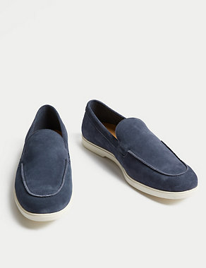 Suede Loafers Image 2 of 4