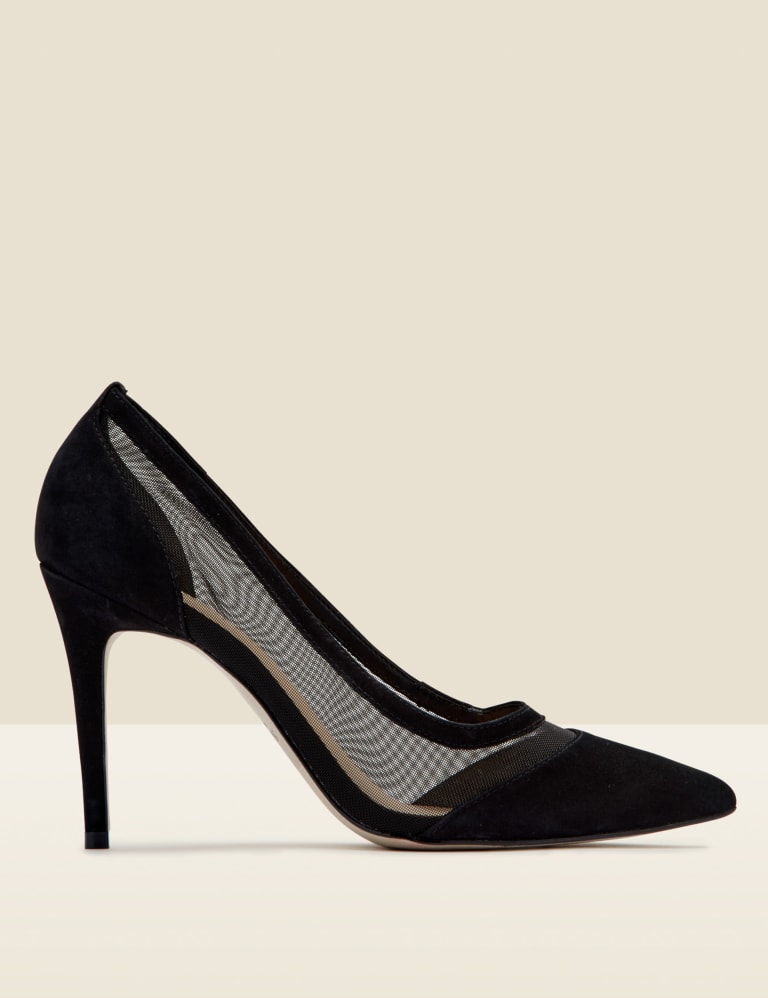 Stiletto Heel Pointed Court Shoes